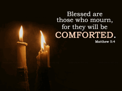 blessed are they who mourn